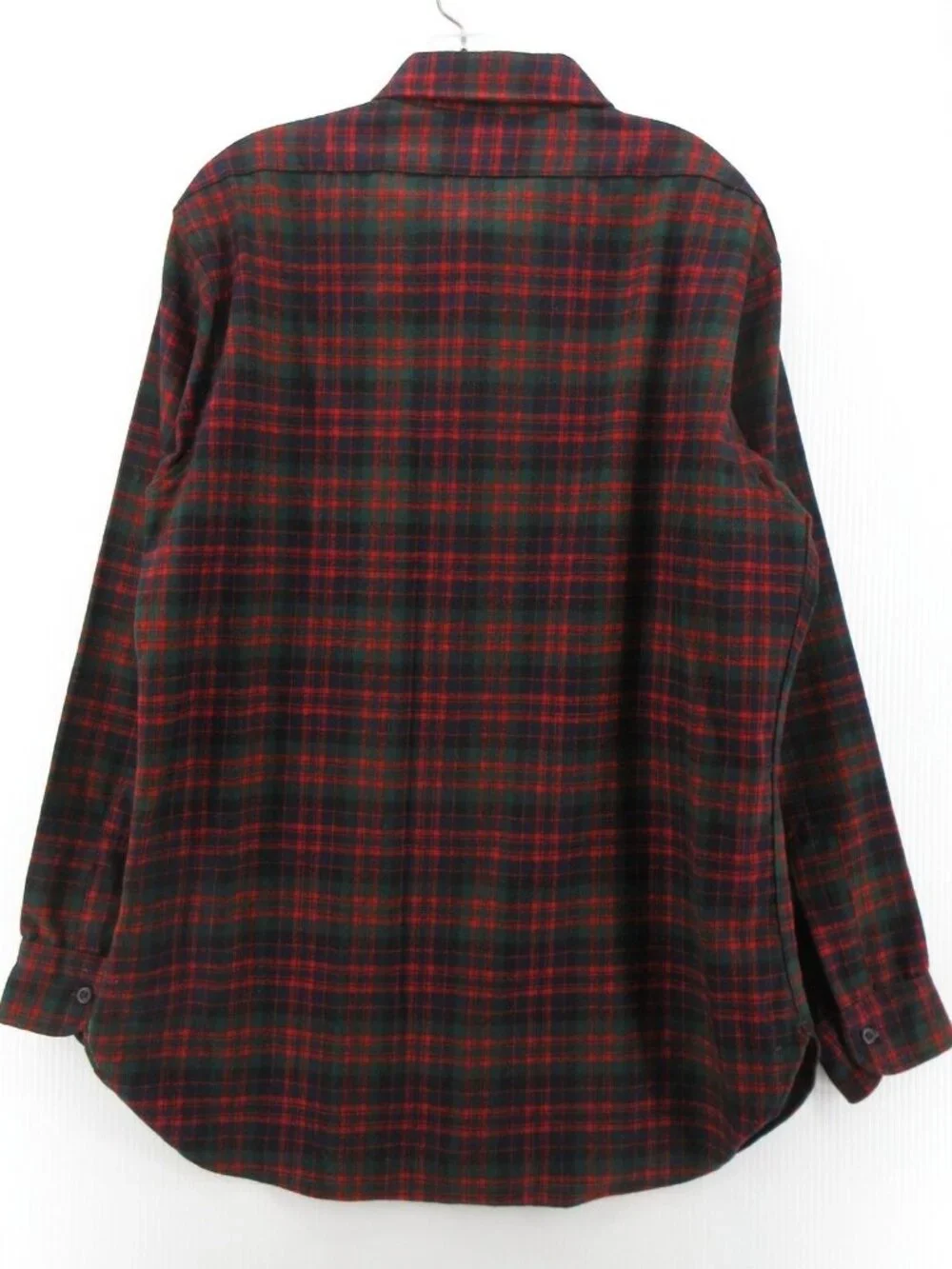 VINTAGE Pendleton Shirt Mes Large Country Traditionals Wool Plaid 80s
